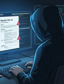 Chiến dịch tấn công Hanoi Thief: Dùng CV giả để cài mã độc vào doanh nghiệp