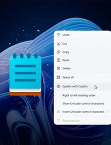 Hơn 40 năm chỉ là khung trắng đơn giản để gõ chữ, giờ Notepad có thể viết văn bản thay bạn bằng AI