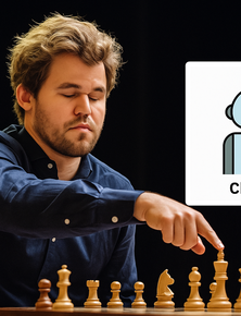 Không cần nhìn bàn cờ, vua cờ Magnus Carlsen vẫn đè bẹp ChatGPT mà không mất một quân nào