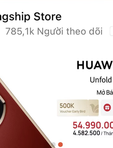Huawei Mate X7 giá chính hãng 54,99 triệu đồng, không chạy HarmonyOS