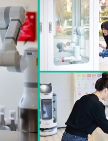 Đầu bếp robot AI càn quét miền đông Trung Quốc: Quét mặt, phân tích lưỡi thực khách để lên món