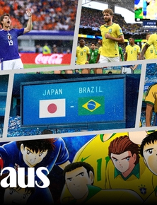Đối đầu Brazil là kịch bản người Nhật đã vẽ manga từ 45 năm trước, liệu kết quả có giống truyện tranh?