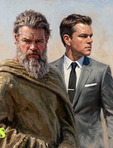 Nolan tìm một người chồng, người cha tầm vóc sử thi, và ông tìm thấy Matt Damon