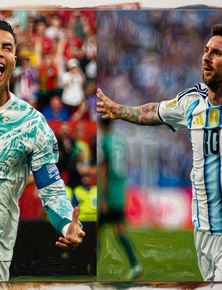 Ronaldo thua Messi