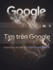 Bạn lên ngay "Google.com" mà xem, nút tìm kiếm biến mất rồi!
