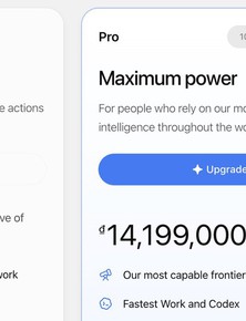ChatGPT thêm gói Pro 500 USD, gói Pro 200 USD bị giảm hạn mức