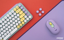 Trên tay bàn phím cơ và chuột Logitech POP: Thiết kế siêu trẻ trung, nút Emoji, kết nối nhiều thiết bị