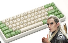 Mê mẩn với bộ keycap Lord of the Rings, vừa đẹp mắt lại vừa giúp người dùng dễ dàng đánh máy bằng ngôn ngữ tộc Elf