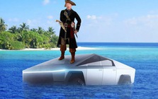 Elon Musk khoe bán tải Tesla Cybertruck có thể đi trên nước như thuyền
