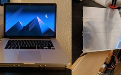 Người dùng MacBook “chế” thêm hệ thống làm mát bằng nước cho Macbook Pro, máy chạy vừa êm vừa khỏe