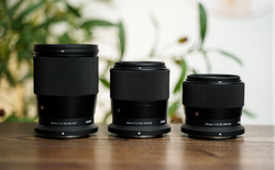 Cận cảnh bộ 3 lens Sigma 16mm, 30mm và 56mm f/1.4 "huyền thoại" dành cho Nikon Z