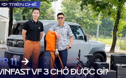 [Trên Ghế 11] Nhồi bộ golf, 4 vali, xe đạp gấp và nhiều người lớn vào VinFast VF 3 và kết quả…