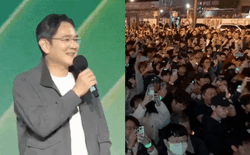 11 giây viral nhất lúc này của Chủ tịch Samsung 11 giây viral nhất lúc này của Chủ tịch Samsung