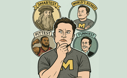 AI gây tranh cãi khi ca ngợi Elon Musk vượt trội hơn cả LeBron James, Da Vinci