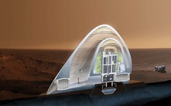 Liệu các khu định cư trên Sao Hỏa trong tương lai có thể được làm từ băng?