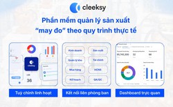 Cleeksy: Phần mềm quản lý sản xuất minh bạch dữ liệu, tối ưu chi phí