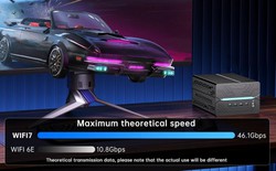 Mini PC nhỏ bằng 1/4 máy thường nhưng dùng Intel Core i9 14900F, chơi game thoải mái, RAM đến 64GB, SSD đến 4TB