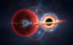 Phát hiện một ngôi sao khổng lồ đỏ quay nhanh bất thường gần hố đen