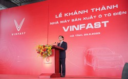 Vinfast khánh thành nhà máy sản xuất ô tô điện tại Hà Tĩnh