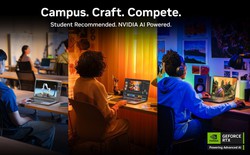 Laptop NVIDIA GeForce RTX™ – Sức mạnh AI đồng hành cùng sinh viên