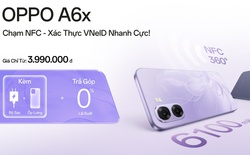 Lý do OPPO A6x đáng mua đầu năm: NFC, pin lớn 6100mAh, giá chỉ từ 3,99 triệu