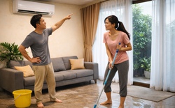 Chồng bảo có điều hòa rồi mua máy hút ẩm phí tiền, tôi chỉ hỏi: “Anh có phải lau nhà ngày 3 lần không?”