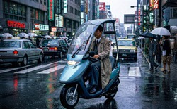 Honda Cabina: siêu phẩm xe tay ga có mái che và gạt nước thập niên 90 thách thức mọi giới hạn vật lý