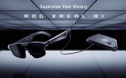 ASUS ra mắt kính chơi game AR ROG XREAL R1: Màn hình Micro-OLED 240Hz, tạo không gian hiển thị ảo 171 inch