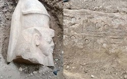 Người đàn ông bất ngờ phát hiện di tích tượng Pharaoh Ramses II cao gần 9 mét ngay trên đất nhà mình