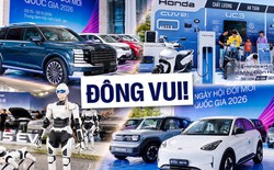 Khai mạc VIMS 2026: Khách đến từ trước giờ mở cửa, khu trưng bày và khu lái thử kín người tham quan
