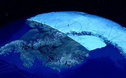 Các nhà khoa học xác nhận rằng hố trọng lực khổng lồ tại khu vực Nam Cực đang ngày càng mạnh lên