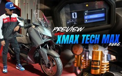Chi tiết 9 nâng cấp trên XMAX Tech MAX 2026: Chiếc xe tay ga cao cấp tiệm cận sự hoàn hảo