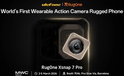 Lộ diện smartphone siêu “dị” tại MWC 2026: Camera nam châm tháo rời, pin 9.000mAh, thách thức cả ý tưởng Robot Phone của Honor