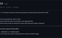 Intel phát hành bộ công cụ XeSS 3 SDK, công nghệ nâng cấp hình ảnh vẫn độc quyền Windows