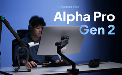 Arm màn hình gaming vỏ trong suốt lộ cơ chế trợ lực - hỗ trợ đến 40 inch, giá chưa tới 1 triệu đồng