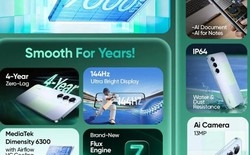 realme ra mắt điện thoại pin 7000mAh, màn hình 144Hz và giá chỉ hơn 3 triệu đồng