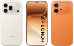 Honor 600 và 600 Pro lộ diện với thiết kế mặt lưng na ná iPhone 17 Pro, pin silicon 9000mAh