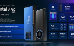 Intel Arc Pro B70 gây chú ý với bộ nhớ 32 GB, giá chỉ bằng một nửa đối thủ NVIDIA
