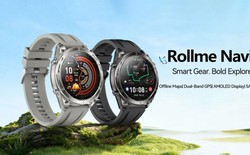 Rollme Navis ra mắt: Đồng hồ thông minh GPS kép, AI, giá hơn 2 triệu đồng