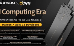 MAXSUN ra mắt card đồ họa Arc PRO B60 Dual bản tản nhiệt nước, tối ưu cho máy trạm AI