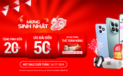Loạt ưu đãi dịp sinh nhật 20 tuổi Viettel Store