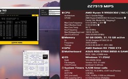 AMD Ryzen 9 9950X3D2 lộ điểm benchmark, nhiệt độ 95°C kéo tụt hiệu năng