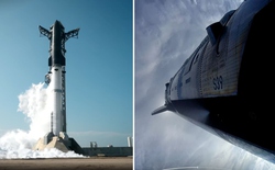 Siêu tên lửa mạnh nhất từng được phóng của SpaceX hoàn tất thử nghiệm dù bệ đẩy rơi xuống biển