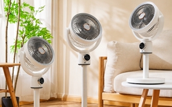 4 mẫu quạt tích điện đáng sắm mùa hè này: Mất điện không còn là “ác mộng”, có mẫu pin 20.000mAh dùng được vài ngày