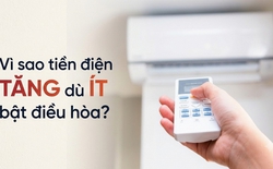 Vì sao tiền điện tăng 600.000/tháng dù ít bật điều hòa?