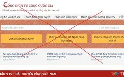 Cảnh báo website giả mạo Cổng Dịch vụ công Quốc gia để lừa đảo