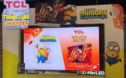 TCL đưa TV C8L SQD-Mini LED đến gần hơn với trải nghiệm điện ảnh thông qua màn hợp tác cùng "Minions & Quái Vật"
