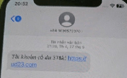 Công an thông báo đến tất cả người dân nhận được tin nhắn SMS có nội dung sau