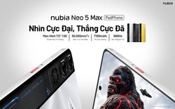Nubia Neo 5 Max: "Padphone" gaming màn hình 7.5 inch cực đại