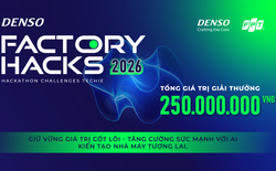 Từ cuộc thi AI đến khoản đầu tư 300.000 USD: DENSO Factory Hacks 2026 trở lại, tìm lời giải cho bài toán nhà máy thông minh